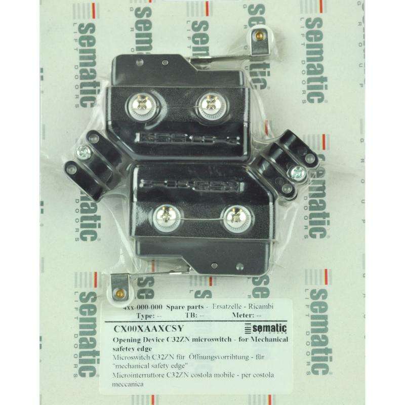 BL-CX00XAAXCSY | 2 X MICROSWITCH C32ZN FÜR ÖFFNUNGSVORRIHTUNG - FÜR MECHANICAL SAFETY EDGE (SEM III)