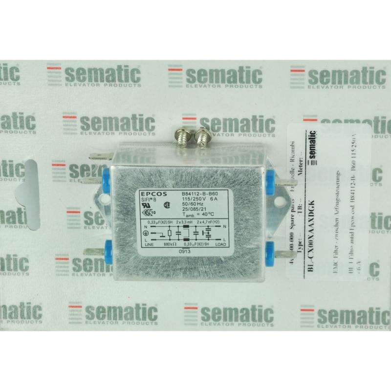 BL-CX00XAAXDGK | 1 X EMC FILTER - ZWISCHEN AZFZUGSSTEUERUNGS UND TÜRSTEUERUNG