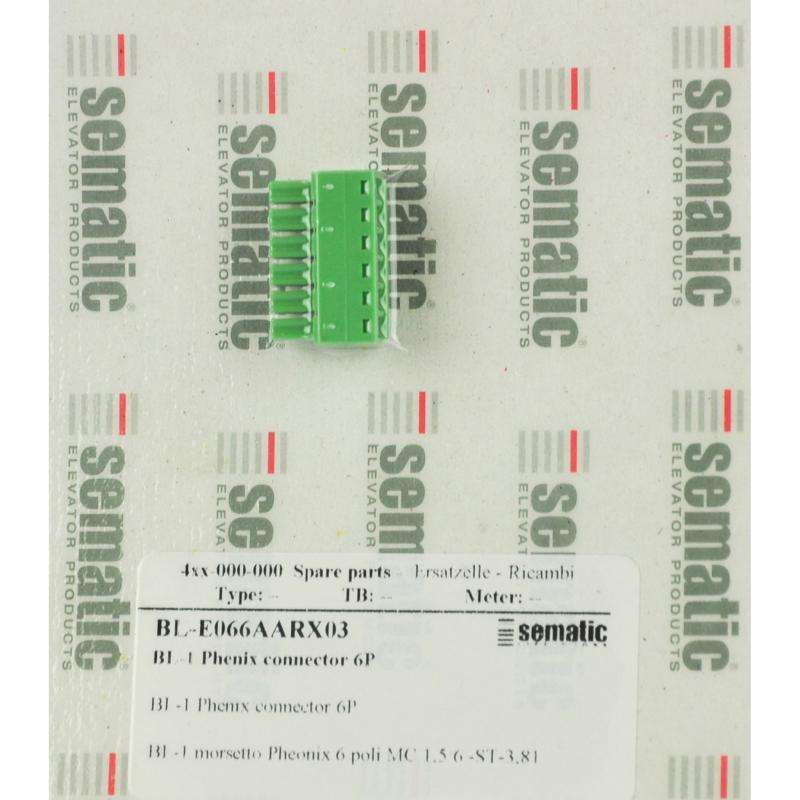 BL-E066AARX03 | 1 X 6-POLIGER PHOENIX-ANSCHLU MC 1,5/6-ST-3,81