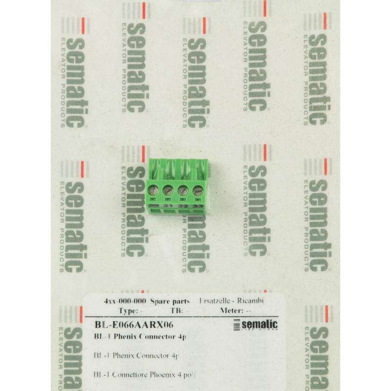 BL-E066AARX06 | 1 X 4-POLIGER PHOENIX-ANSCHLU MSTB 2,5/4-ST-5,08